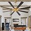 Black Finish + Walnut Fan Blades