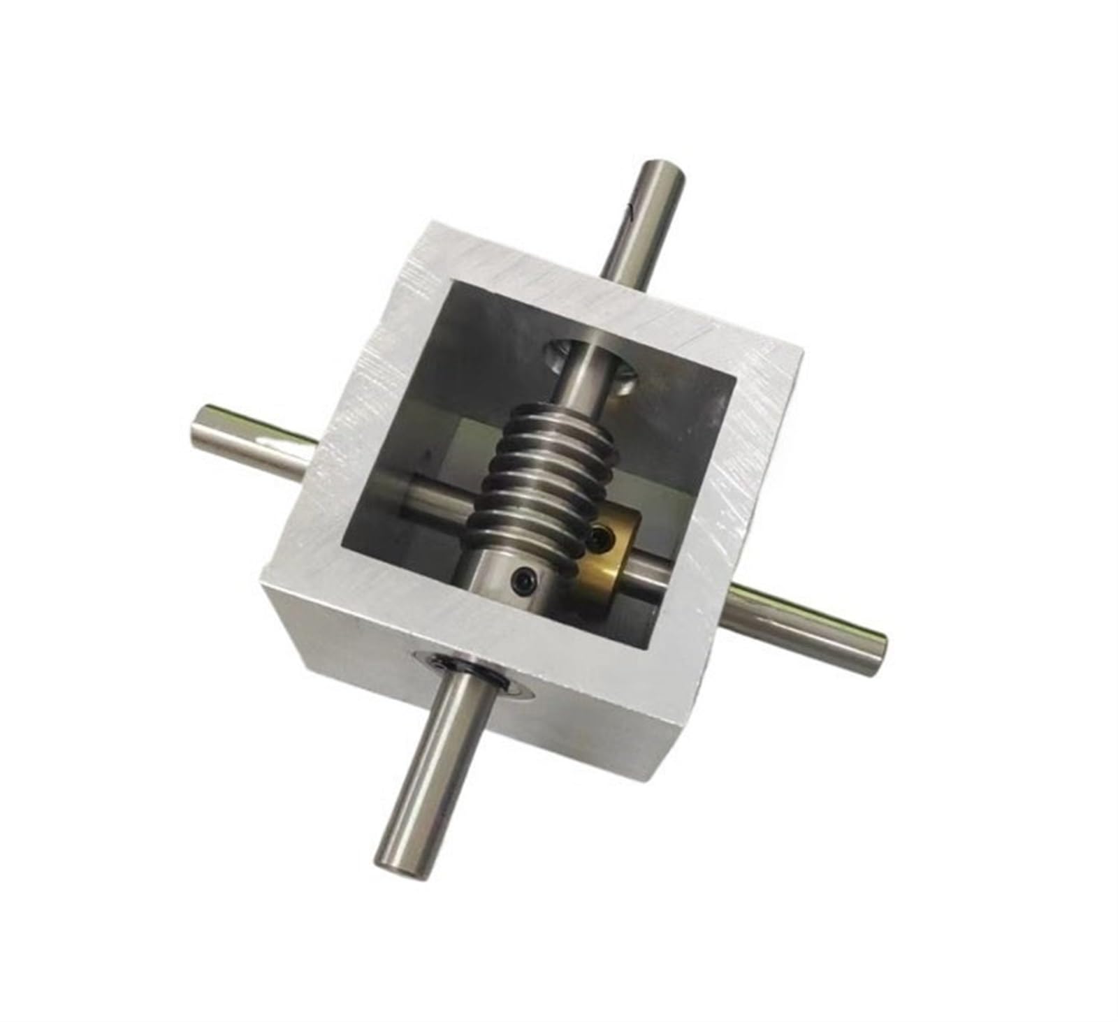 Mechanical Steering 1pcs 1 Module 30 Teeth Worm Gear Reducer Gearbox 1:30 Transmission 8mm Shaft Commutator 90 Degree Reversing Gearbox Direction Transmission