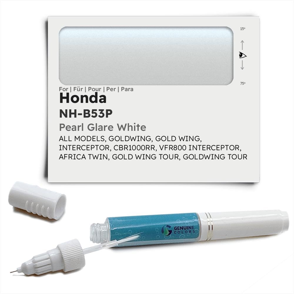 Pennarello Vernice PEARL SIENA RED Per Honda - Kit Di Ritocco Ufficiale OEM Con Primer E Lucidatura - Foto 6