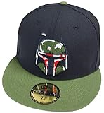 New Era Boba Fett Black Olive 59fifty 5950 Fitted Cap Basecap Kappe Mens Star Wars