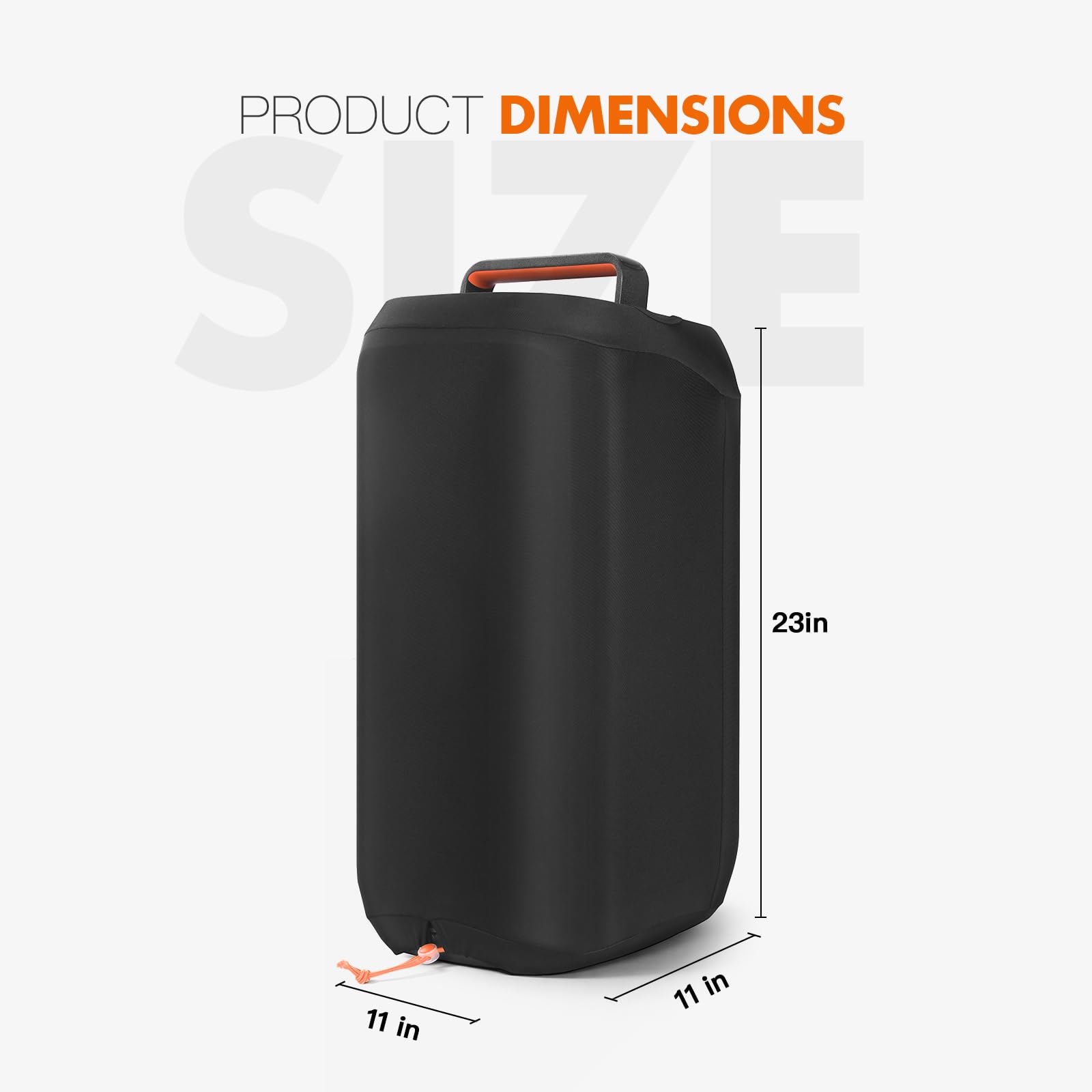 PartyBox 120 Housse de protection compatible avec haut-parleur portable JBL PartyBox 120, housse de rangement de voyage extensible pour accessoires de haut-parleur d'extérieur