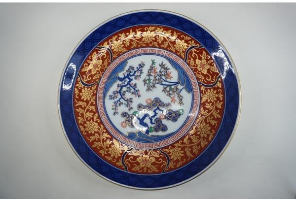 一級品 マイセン三つ花（ピンクローズ） 20.0Φcmデザート皿 MEISSEN