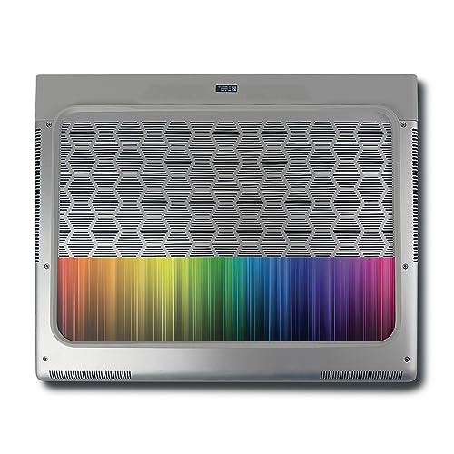 Image of MightySkins Skin Compatible with Alienware X16 R1 (2023) Full Wrap Kit - Rainbow Streaks | Protective, Durable, and Unique Vinyl Decal wrap Cover | Easy to Apply & Change Styles | Made in The USA