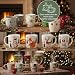 Imagen de Hermoso juego de 6 tazas de Navidad
