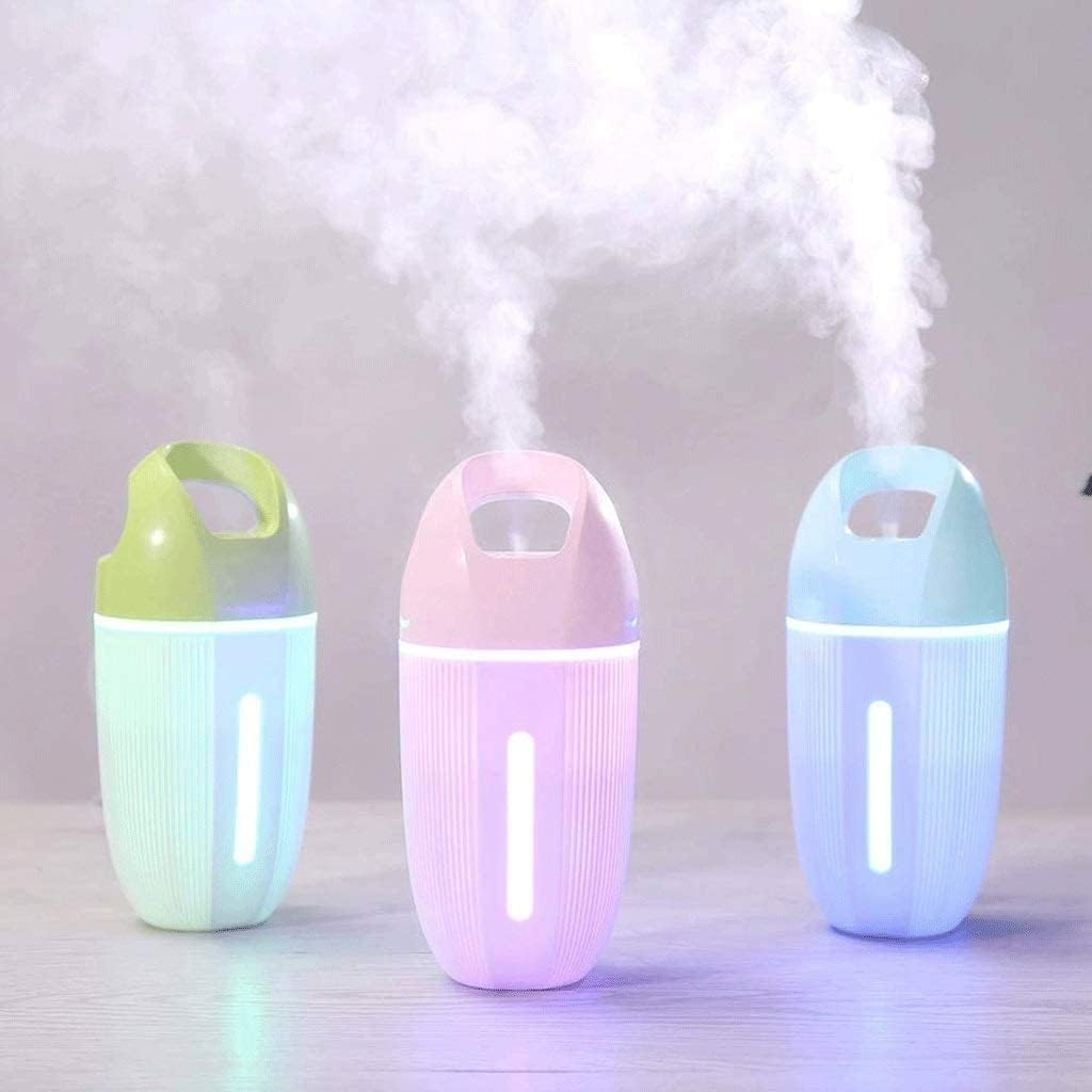 Mist Humidifier Lighting Car Vehicle Air Humidifier -Silence Mini Desk Vaporizer Purifiers Auto Shut Off air is not Dry