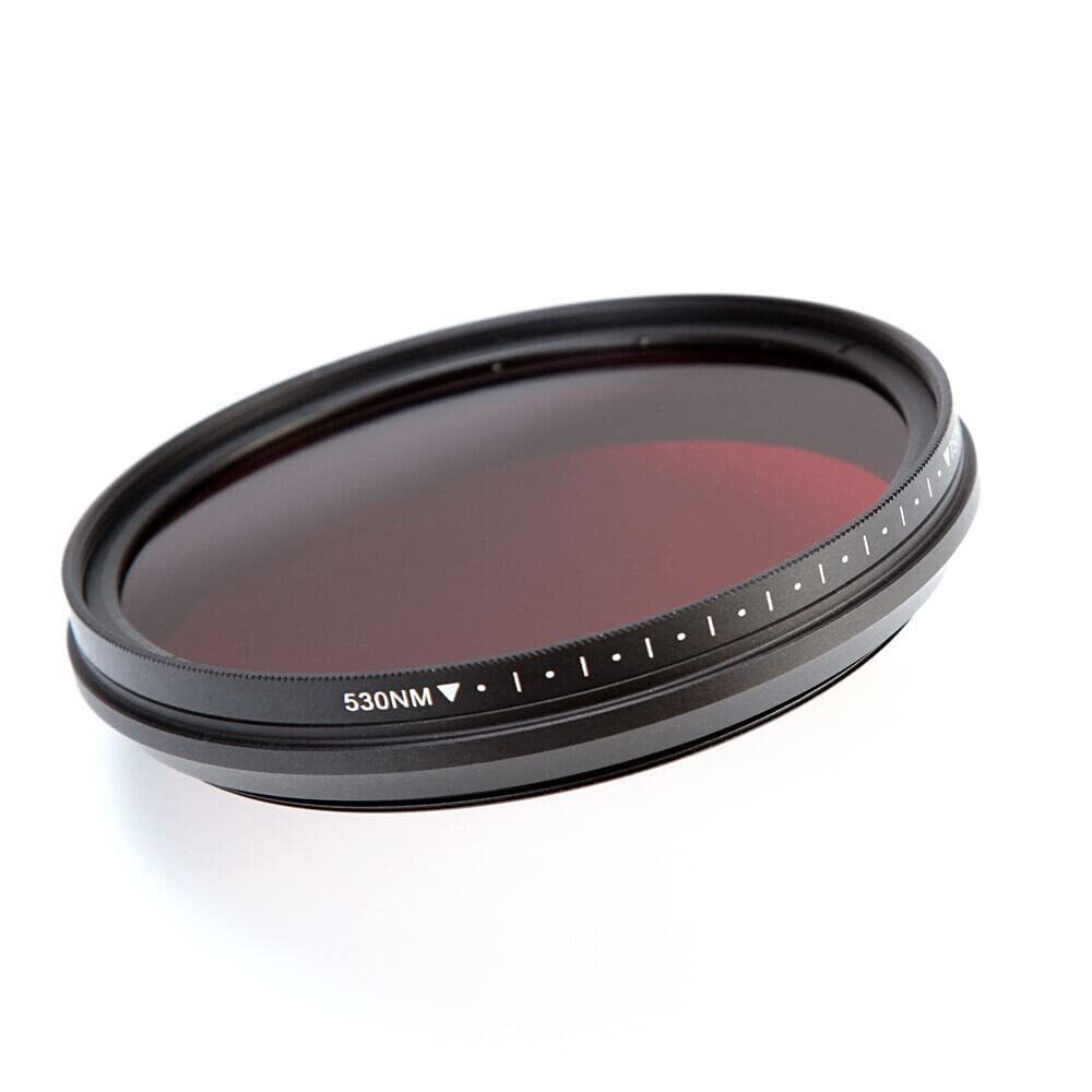 Infrarouge réglable IR Filtre Pass Infra-Red 530 nm à 750 nm 590 nm 680 nm 720 nm (Caliber : 52mm)