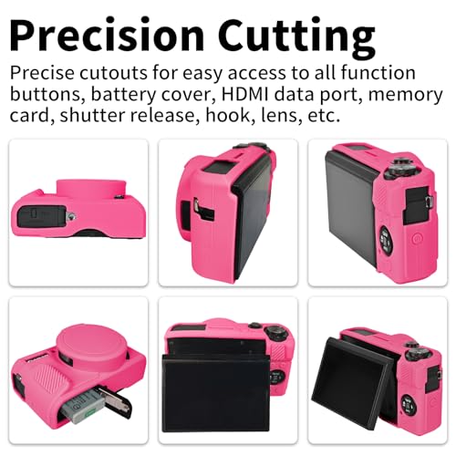 Funda Protectora de Silicona para Canon Powershot G7X Mark II miniatura 4