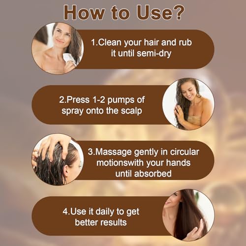 Biotin Haarwachstums-Spray für Glänzendes und Kräftiges Haar (30ml)