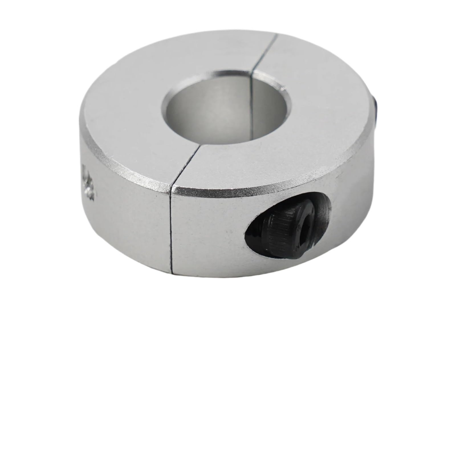 Aluminum Alloy Fixed Ring Clamp Collar - Double Split Shaft Collar Tool for Machinery, 13mm to 30mm Sizes - 1pcs(15mm)