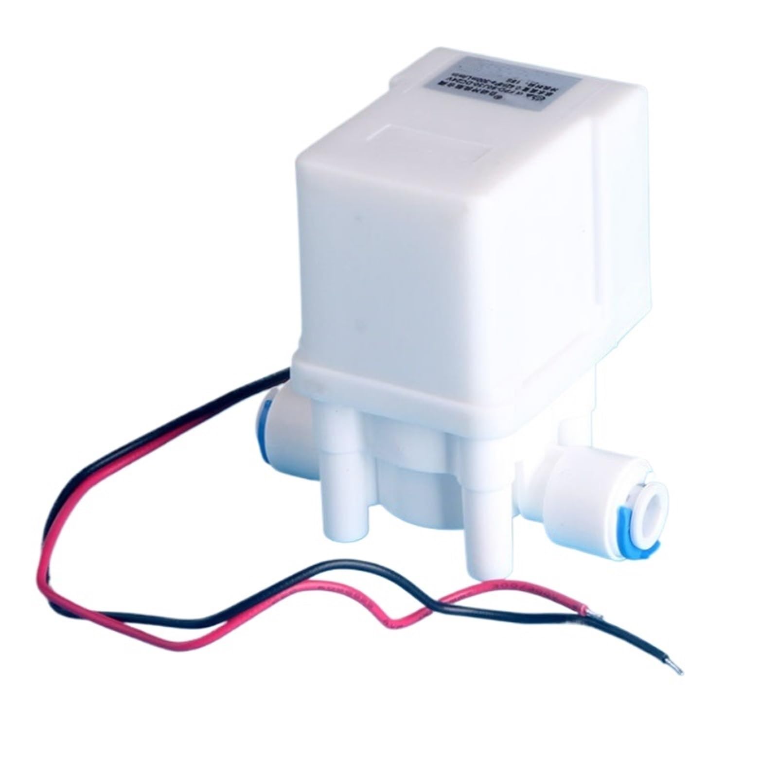 1pcs Water Purifier Solenoid Valve 1/4" 6.5mm Quick Connect DC24V 300cc 18s Automatic Flushing RO Water Reverse Osmosis System