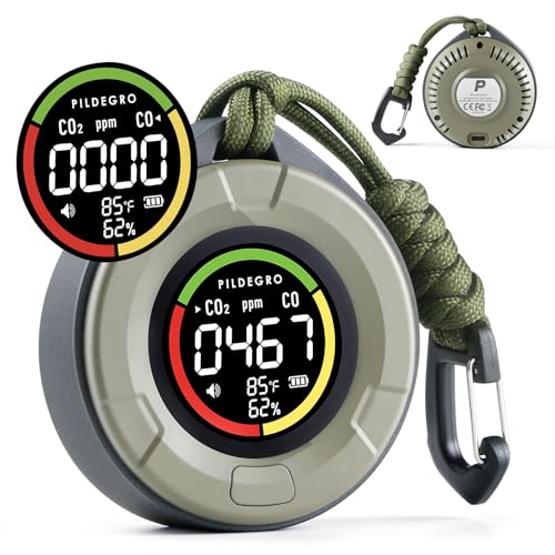 Pildegro 4-in-1 CO & CO2 Detector