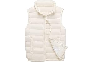 Boys Girls' Ultra Light Weight Down Vest - Perfect for Everyday Adventure!