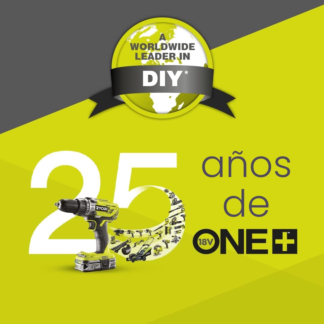 Ryobi RLT183220S - Cortabordillos (18 V, One+™, 25/30 cm, Incluye 1 batería de 2 Ah y Cargador
