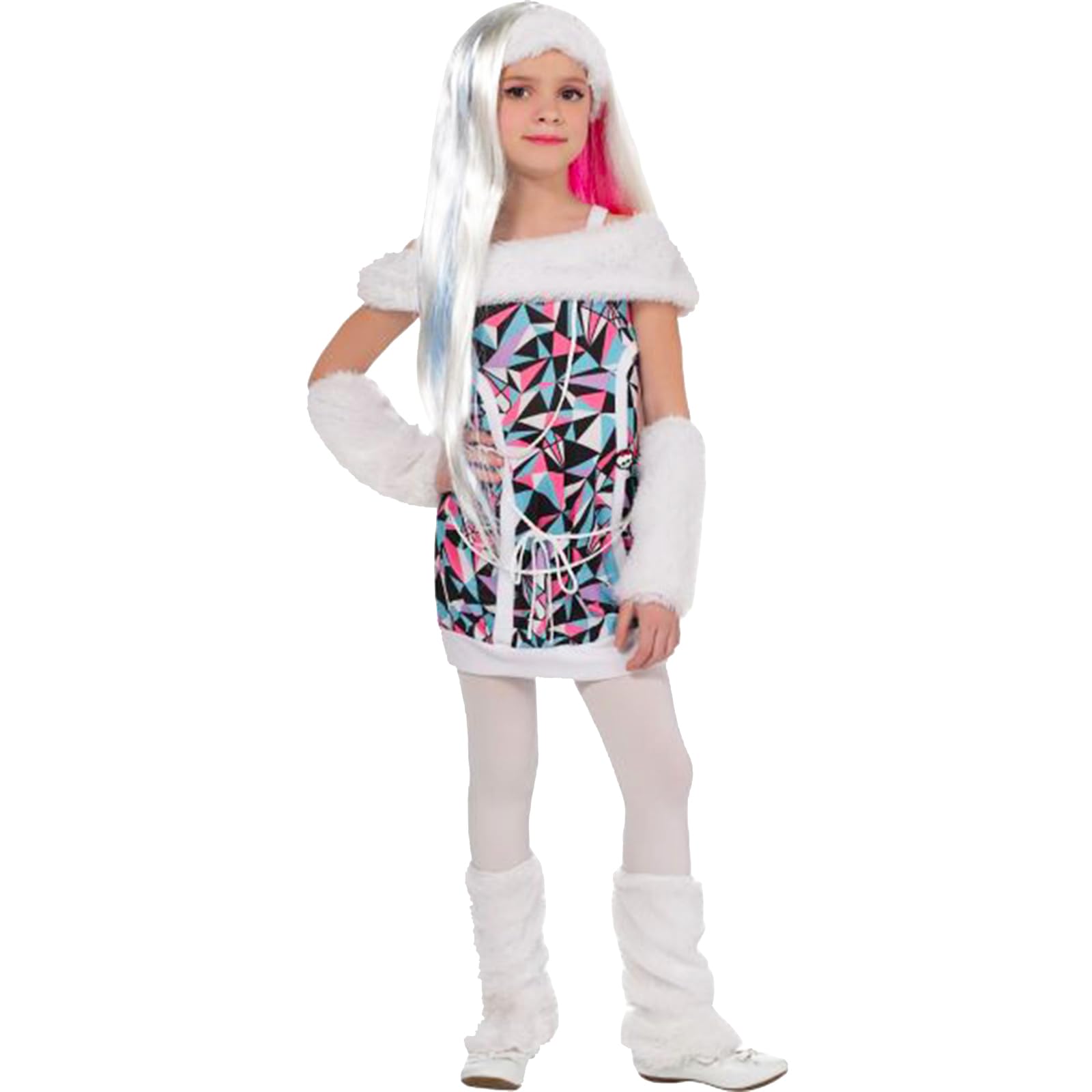 NickelodeonMonster High Abbey Bominable Halloween Costume for Girls - Monster High Costume with Accessories