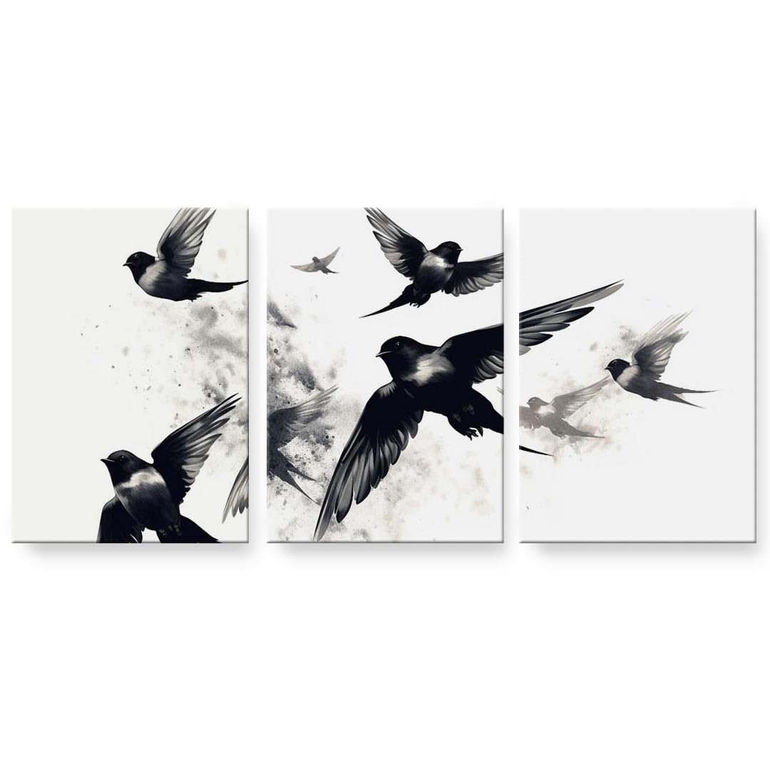 Amazon.co.jp: アートパネル 3連 3枚セット 絵 絵画 飾り igsticker