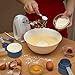 TILUCK Measuring Cups & Spoons Set, Stackable Cups and Spoons, Nesting Measure Cups with Stainless Steel Handle, Kitchen Gadgets for Cooking & Baking (Blue)