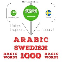 Arabic - Swedish. 1000 basic words cover art