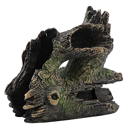 Akwarium Driftwood Dekoracja Pień drzewa żywicznego do akwarium Shrimp Nest Shuttle Finder Hippie Shelter (ST-004C)