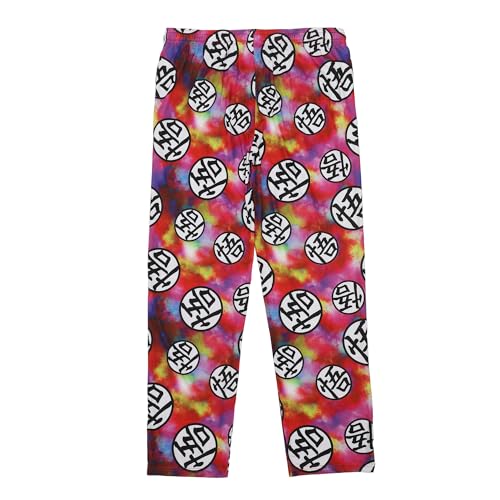 Dragon Ball Z Men's Goku Symbol King Kai Training Adult Lounge Pajama Pants2
