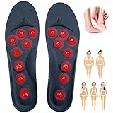 Vuirrm Magnetic Insoles, Acupressures Insoles for Weight Loss, Acupressures Magnetic Insoles for Women & Men, Reflexology Insoles, Orthopedic Massage Insoles,S,1 Pair