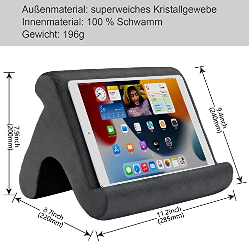 Support de tablette pour iPad stable et compatible Kindle gris - 7
