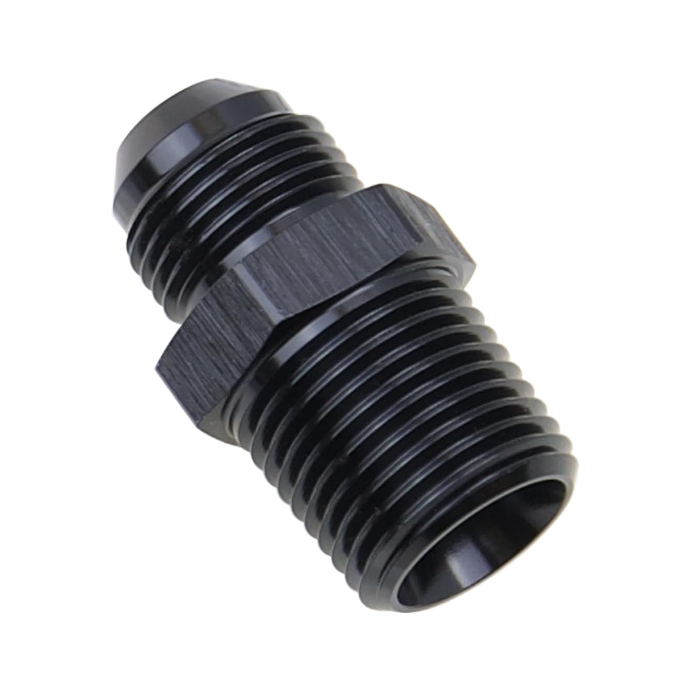 Conector -8AN a 1/2 NPT macho para instalación de mangueras de combustible