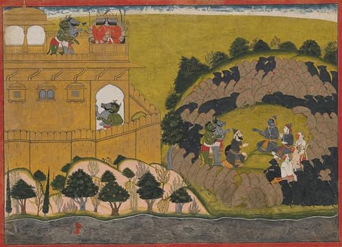 De Célèbres Tableaux Murale Art de la collection Siege of Lanka Rama