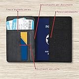 Zoom IMG-2 porta passaporto da viaggio gambc Zoom IMG-2 porta passaporto da viaggio gambc