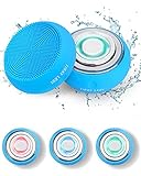 Portátil: el diseño práctico hace que sea más fácil de sostener y cómodo de llevar. Limpieza facial con un solo dispositivo de mano sin tener que cambiar el cabezal del cepillo. Se tarda 1,5 horas en cargarse por completo y se puede utilizar durante 2 meses más.