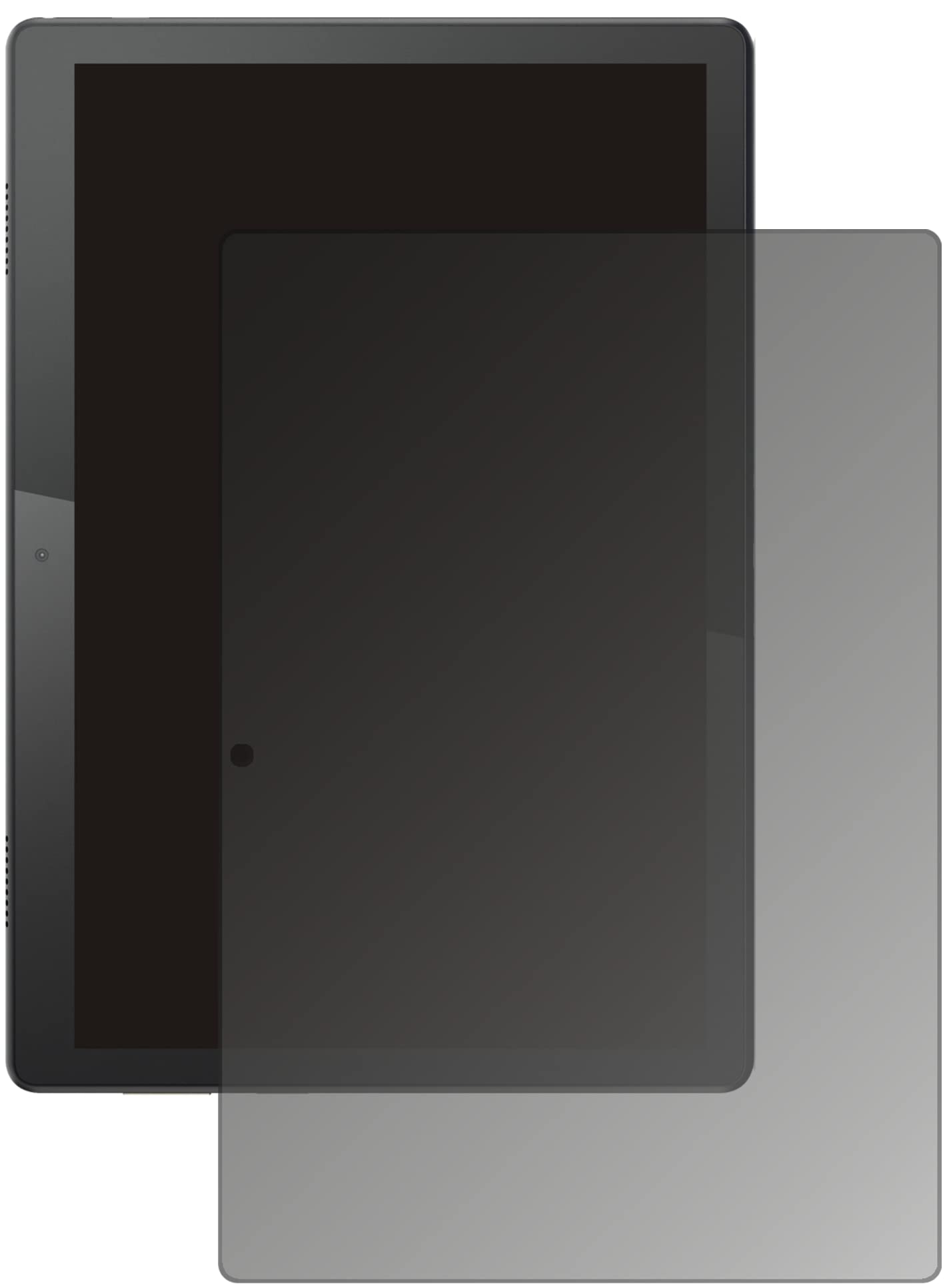 dipos Pellicola Privacy per Lenovo Tab M10 | Protezione schermo opaca Anti-Spia a 4 Vie, si adatta perfettamente, antigraffio, senza bolle, autoadesiva
