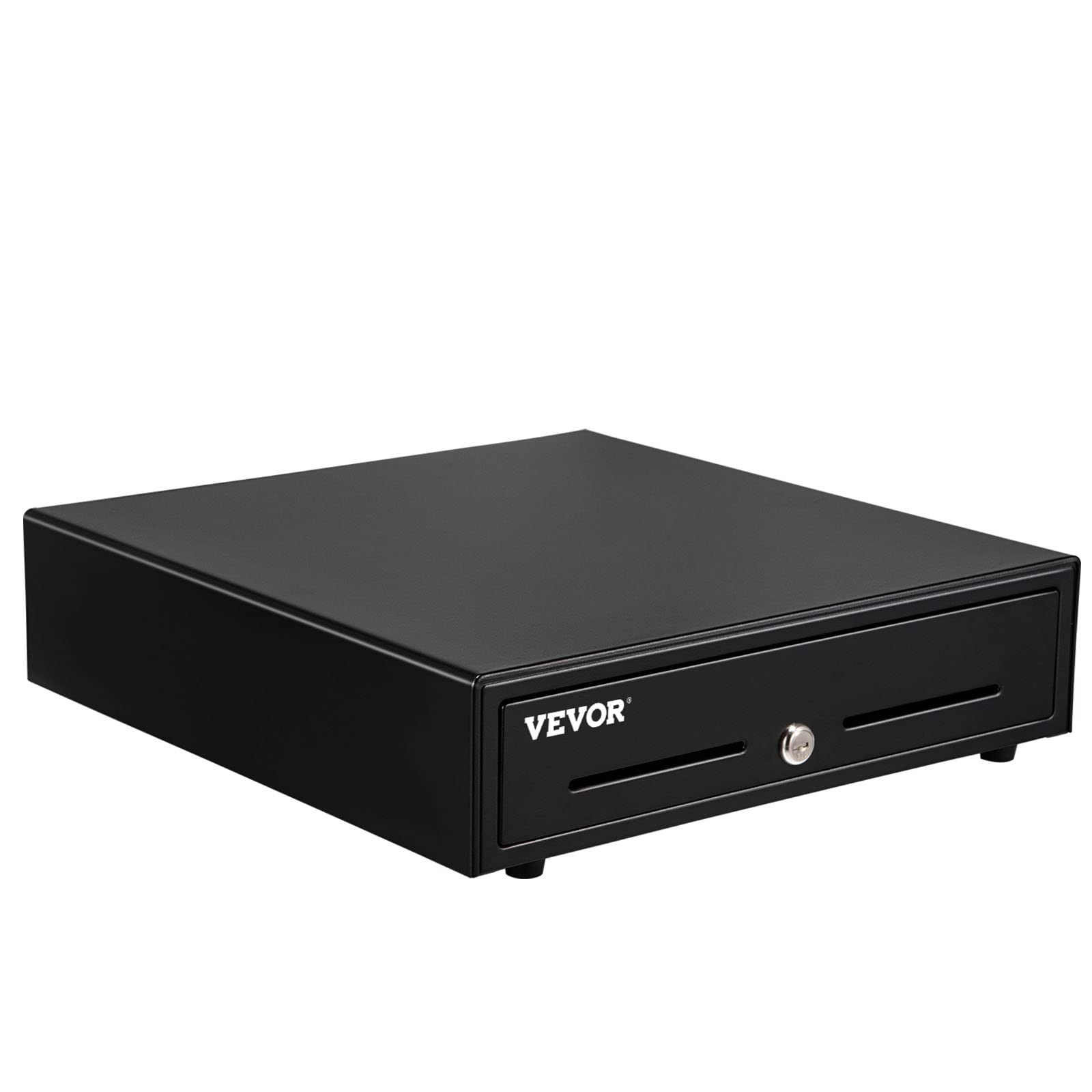 VEVOR Cajón de Efectivo Manual 16" Cajón Portamonedas 7kg Caja Registradora de Punto de Venta 41 x 42 x 10 cm Bandeja para Cajón de Dinero Cajón de Caja Registradora de Cajón