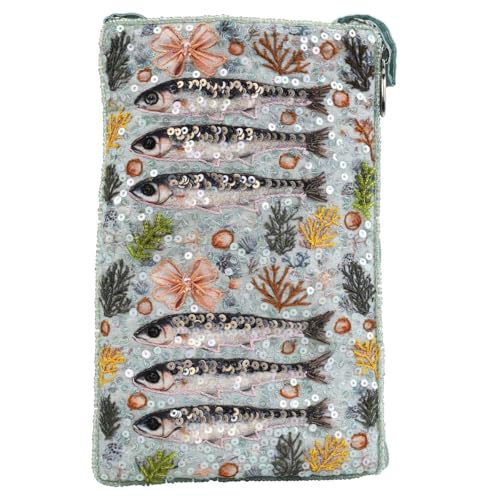 Bamboo Trading Sardines Club Bag, 7.5-Inch, Multicolor