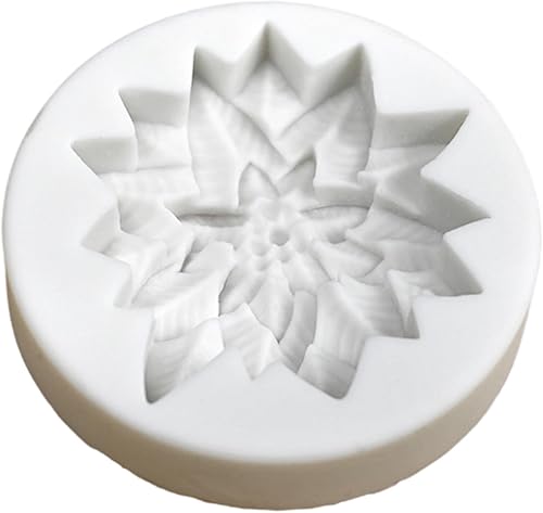 Miniatura 7 de Moldes de silicona con temática navideña de acebo y frutas, adecuados para crear fondant, galletas, galletas y chocolates, molde profesional para