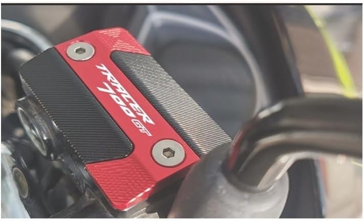 Brake Master Cylinder Cover Motorcycle CNC Accessories Front Rear Brake Fluid Reservoir Cover Engine Oil Cap for Tracer 700GT TRACER700GT 2015-2021