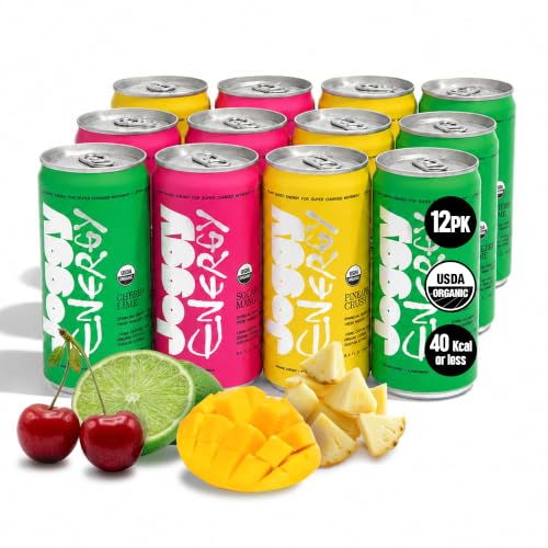 Image of Joggy Organic Energy Drink, Variety 12pk (8.4oz)