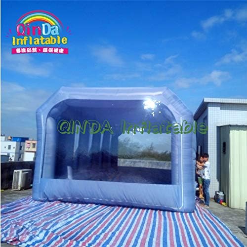 Hot Sale Mobile Inflatable Spray Booth Tent Portable Inflatable Paint Booth Tents for car maintaining with Carbon air Filters