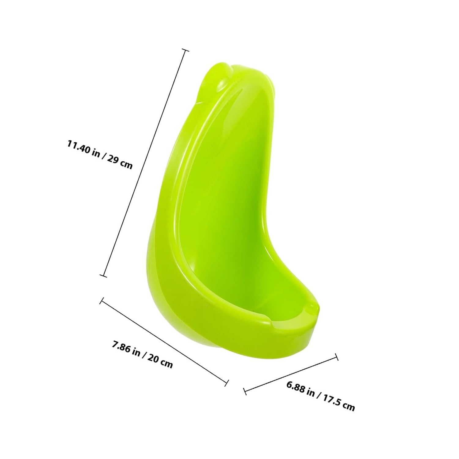 Boy Potty Training Urinal Wall-Mounted Standing Urinal for Grass Yellow Color Suitable for Boys’ Bathroom Training