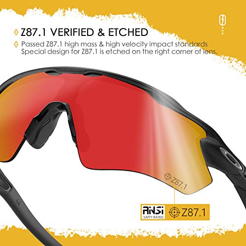 Image of ANSI Z87.1 Replacement Lenses For Oakley TwoFace OO9189 Sunglasses
