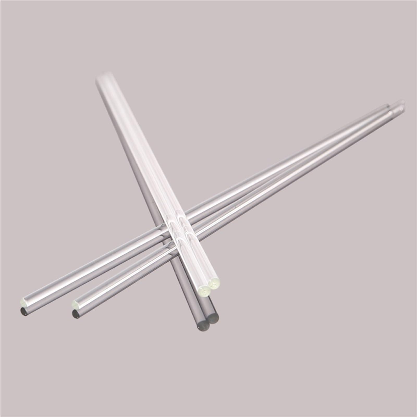 barre di miscelazione di vetro di borosilicato, Confezione da 10 bacchette di agitazione for becher in vetro borosilicato da 300 mm/350 mm(5x300mm)