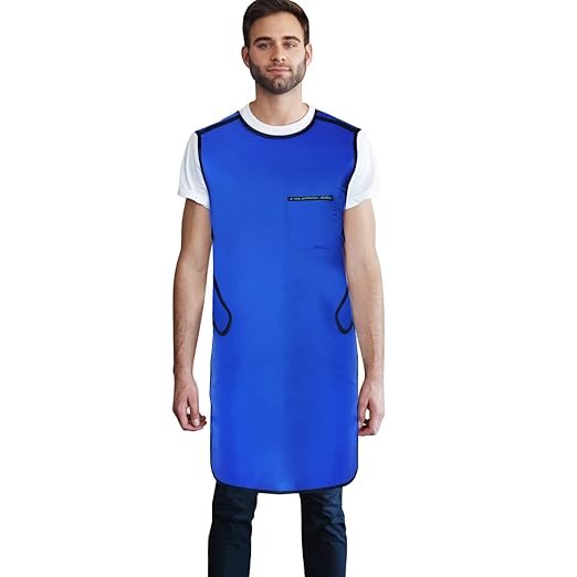 ANNWAH 0.35mmPb X-Ray Shield for Adults, Lightweight Dental Lead Apron