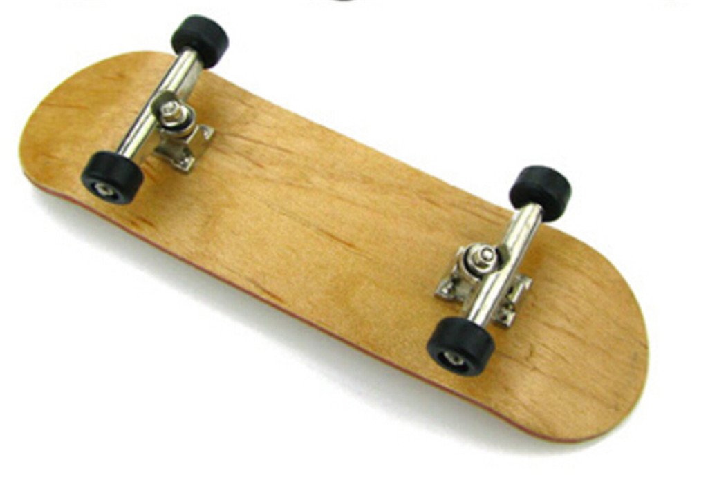 STORMDECK Professional Maple Complete Wooden Finger Skateboard Party Favors Gift for Kids Black Wheel