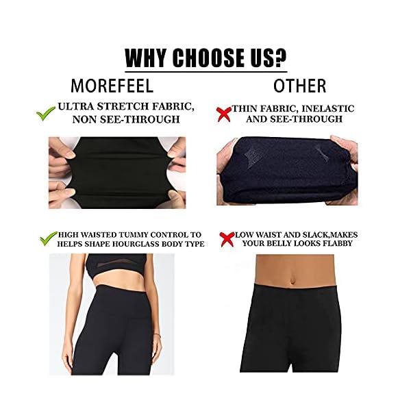 High-Waisted-Leggings-for-Women-No-See-Through-Tummy-Control-Workout-Womens-Leggings-Athletic-Running-Cycling-Yoga-Pants 4 Pack Leggings for Women Butt Lift High Waisted Tummy Control Slimming Black No See-Thru Yoga Pants Workout Running