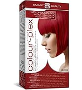 Hollywood Red Hair Dye Permanent with added Plex hair anti-breakage technology, Vegan & Cruelty F...