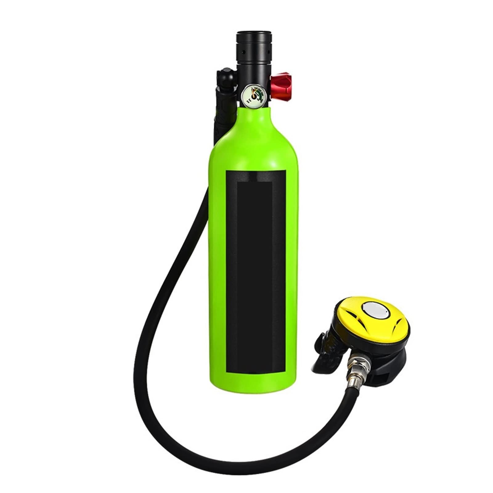 Portable Dive Cylinder, Diving Cylinder Swimming Supplies Respirator Oxygen(Green1L Respirator)