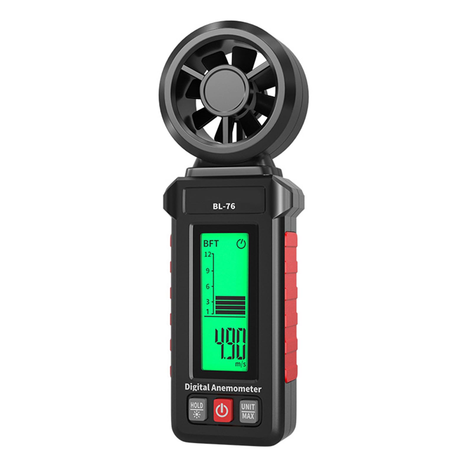 Handheld Digital Anemometer with High Measurement and Fast Response for Wind Accurate Handheld Wind Sensors Device