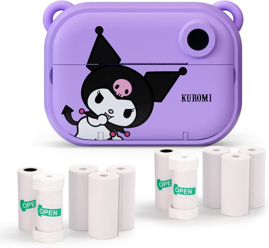 Amazon.com : Bundle Kuromi Instant Print Digital Camera and 2