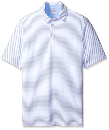 Van Heusen Men's Big and Tall Short-Sleeve Traveler Striped Polo Shirt
