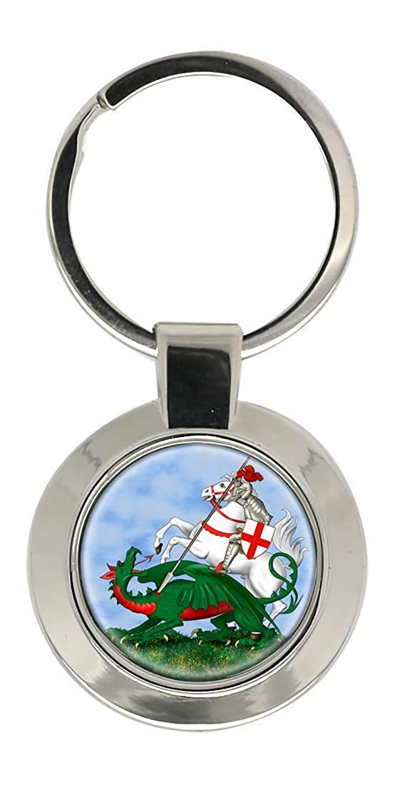 Giftshop UK St. George and the Dragon Key Ring