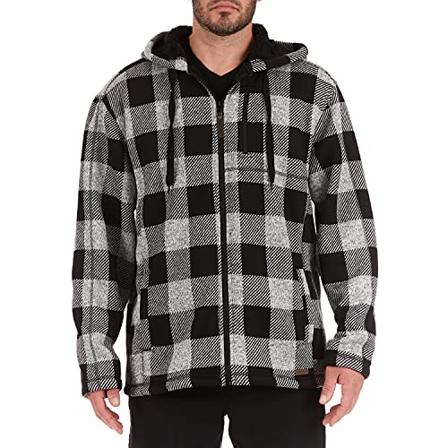 Image of Smith's Workwear Men's Buffalo Sweater Fleece Hooded Jacket