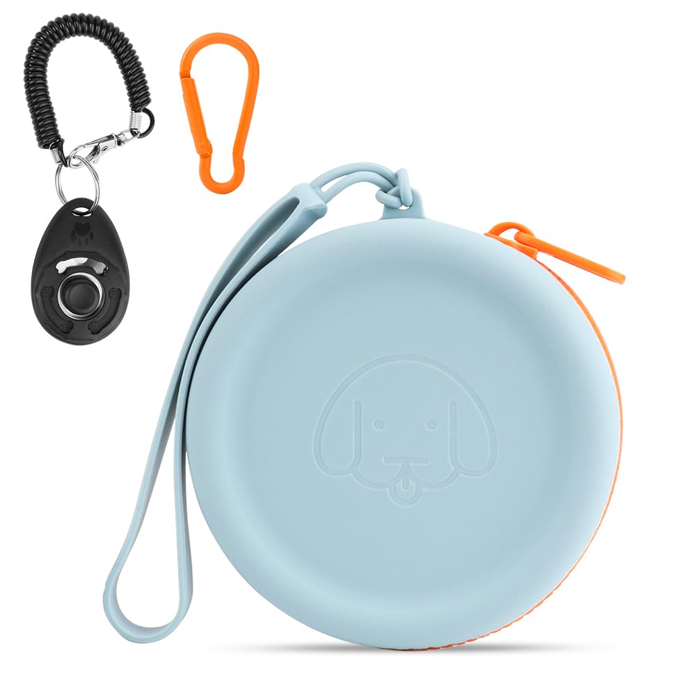 Pochette Silicone Per Dolcetti Cani - Chiusura Automatica Con Clicker - Foto 6
